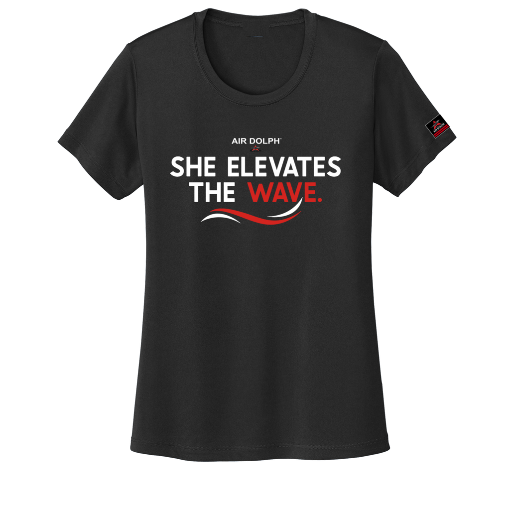 She Elevates The Wave - Tee